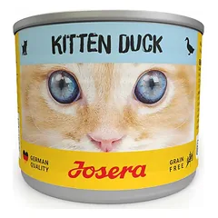 Josera Kitten Duck begrūdis konservuotas pašaras jaunoms katėms su antiena, 200 g