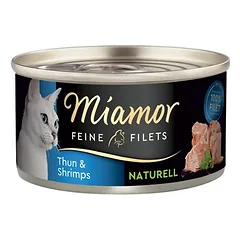 Miamor Feine Filets Naturelle, drėgnas maistas katėms 12 x 80 g — 5 nuotrauka