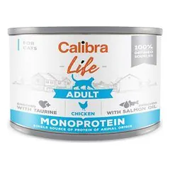 Calibra Life Cat Adult Chicken drėgnas maistas katėms, 200 g