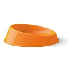 Georplast VIBRISSA žemas plastikinis dubenėlis katėms, draugiškas ūsųms, 19×5 cm, įvairių spalvų — 2 nuotrauka