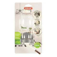 Zolux graužikams gertuvė pildoma iš viršaus 250ml smėlio sp.
