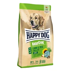HAPPY DOG NaturCroq Lamm & Reis 11 kg aviena ir ryžiai, sausas maistas šunims