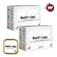 Hungry Lions - Hochwertiges BIO Katzennassfutter