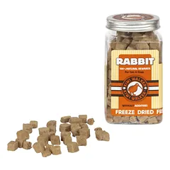 KIWI Walker liofilizuoti skanėstai, triušiena - Rabbit, 75 g — 2 nuotrauka