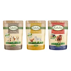 6 x 300 g Lukullus Naturkost Adult getreidefreier Probiermix 