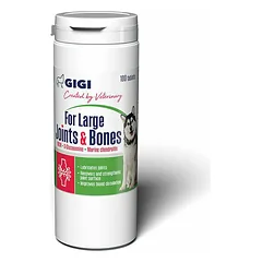 GiGi Large Joints & Bones Activet 20 tablečių šunims sąnarių ir kremzlių palaikymui, 100 vnt.
