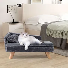 Augintinio sofa-lova, Pilka, 71 × 43 × 40 cm — 3 nuotrauka