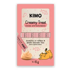 Kimo Cat Creamy Chicken Katsubuoshi laižomas skanėstas katėms 60g