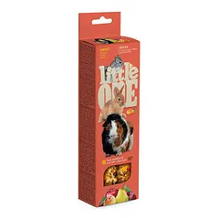 Little One Sticks for Guinea pigs, rabbits and chinchillas with fruits 2х60g