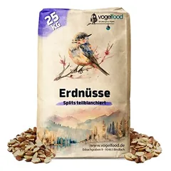 Erdnusskerne Erdnüsse Splits (halbe und ganze Nüsse) teilblanchiert
