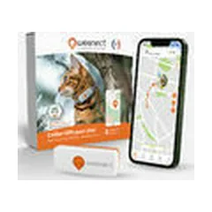 Weenect XS White Mini GPS sekiklis katėms (su antkakliu) — 2 nuotrauka