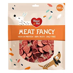 HAP skanėstas šunims, ėrienos sausainiai, 500 g