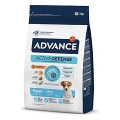 Advance Puppy Mini sausas maistas mažų veislių šuniukams su vištiena ir ryžiais, 3 kg