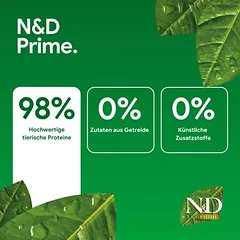 Farmina N&D Grain Free Mini su ėriena ir mėlynėmis, sausas maistas šunims — 2 nuotrauka