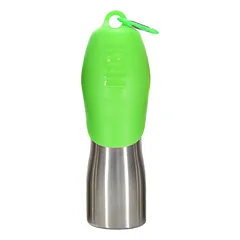 KONG H2O Stainless Steel Water Bottle Green 255ml arba 740 ml gertuvė