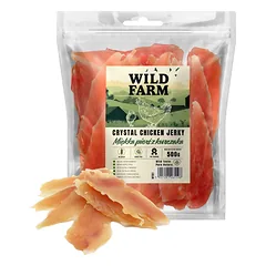 WILD FARM Minkšta vištienos krūtinėlė 500g skanėstai šunims
