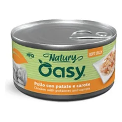 Oasy Natury Soft Jelly konservai su vištiena, bulvėmis ir morkomis šunims