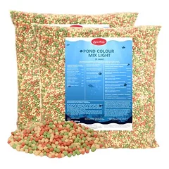 Lyra Pond® Pond Colour Mix Light pašaras tvenkinio žuvims, 2 x 10 L — 2 nuotrauka