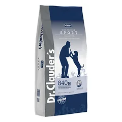 DR. CLAUDER’S SPORT sausas maistas suaugusiems sportuojantiems šunims 15kg