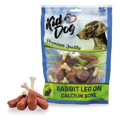 KIDDOG Bone šlaunelė su triušiena ir kalciu 250g (40)