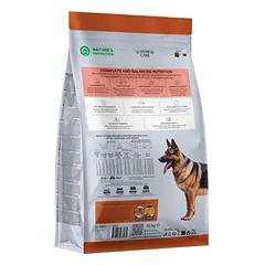 Visų dydžių ir amžiaus grupių raudonkailių šunų sausas pašaras su lašiša, kriliu ir ryžiais, 4 kg — 4 nuotrauka