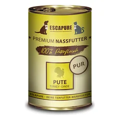 Escapure Pure Turkey - wet food for dogs and cats, 100% turkey, 400g — 2 nuotrauka