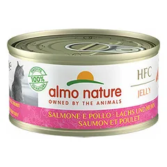 Almo Nature HFC Jelly lasis un vista želejā 70 g - konservi kaķiem
