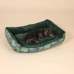 TIAKI Jungle Collection minkštas guolis, L 60 x B 45 x H 20 cm — 2 nuotrauka