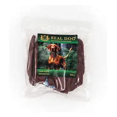 REAL DOG SNACKS Ėrienos file 500g parduotuvėje ramiosblusos.lt