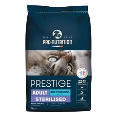 Pro-Nutrition Prestige Sterilised adult fish sausas maistas steilizuotoms katėms su žuvimi 2-10 kg – 2 kg