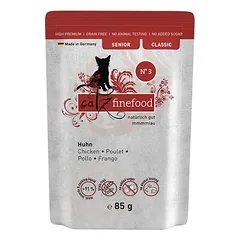 catz finefood Senior ekonominė pakuotė, drėgnas maistas katėms 32 x 85 g, 80 - 99 g — 2 nuotrauka
