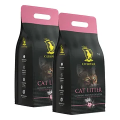 Cat Royale Baby Powder bentonito kraikas 2x5l