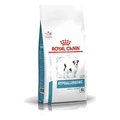 Royal Canin Veterinary Hypoallergenic Small Dog sausas maistas mažų veislių alergiškiems šunims, 1 kg
