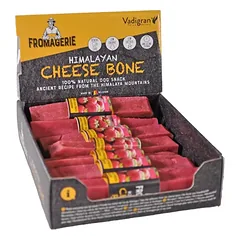 VDG Cheese Bone Strawberry sūrio kaulai S 2vnt