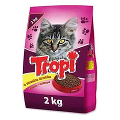 Sausas kačių pašaras su paukštiena TROPI 2kg