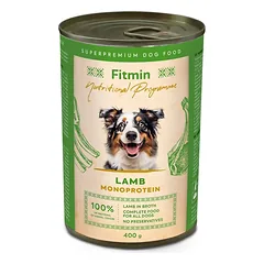 Fitmin Nutritional Programme Monoprotein Lamb paštetas šunims