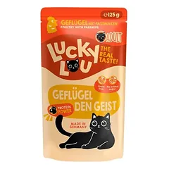 Lucky Lou Adult drėgnas maistas katėms, bandomasis rinkinys 12 x 125 g — 5 nuotrauka