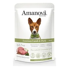 AMANOVA - Getreidefreies Hundefutter mit Lamm und Schweinefleisch von Aman