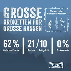 Happy Dog NaturCroq XXL sausas maistas šunims — 2 nuotrauka