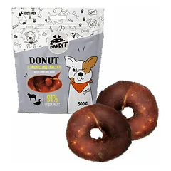 Mr.Bandit Donut su ėriena ir antiena, skanėstai šunims 500 g