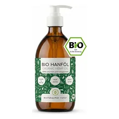 Wolfsbacher Natur ekologiškas kanapių aliejus šunims, 50 ml — 3 nuotrauka