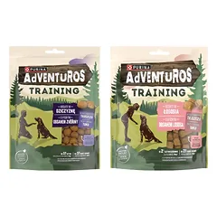 ADVENTUROS Treniruočių skanėstai šunims su žvėriena 2x115g skonių mišinys