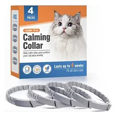 MCBOSON Beruhigungshalsband für Hunde, 4 Stück