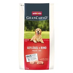 animonda GranCarno Senior su paukštiena ir jautiena, sausas maistas šunims, > 10 kg — 3 nuotrauka