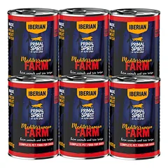 PRIMAL SPIRIT Iberian Mediterranean Farm 6x400 g skardinė
