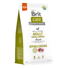 Brit Care HP Adult Small Breed Lamb & Rice sausas maistas šunims