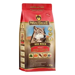 WOLFSBLUT Red Rock Adult sausas maistas suaugusiems alergiškiems šunims su kengūriena ir moliūgais, 2 kg — 2 nuotrauka