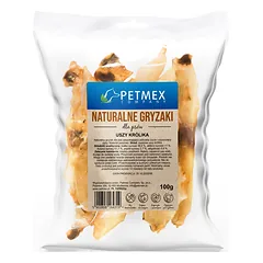 PETMEX Triušio ausys 4x100g natūralūs kramtukai šunims
