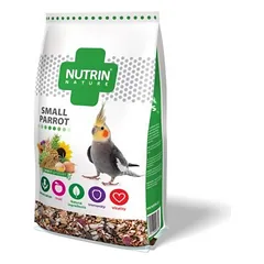 Nutrin Nature Smal Parrot kompleksinis maistas mažoms papūgoms, 1 kg