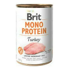 BRIT CARE wet Mono Protein Turkey 400g — 4 nuotrauka